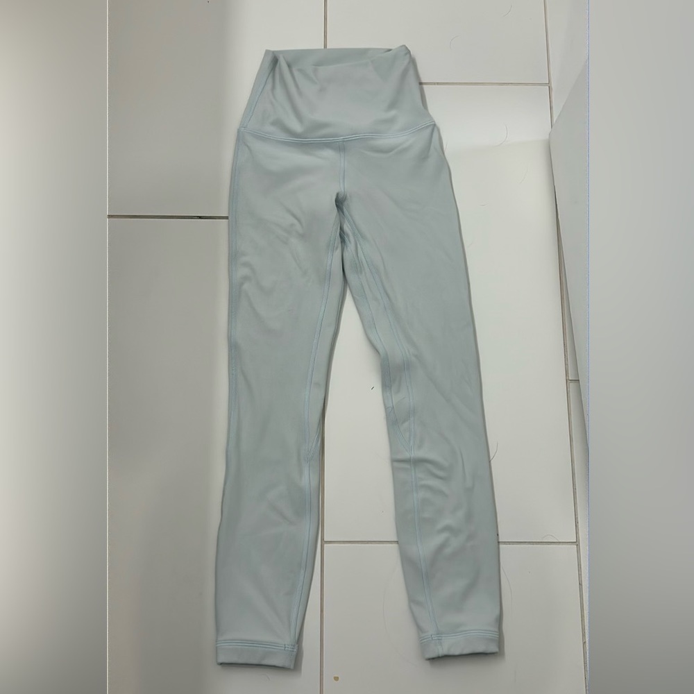 Lululemon Ocean air blue align leggings 25in size 0